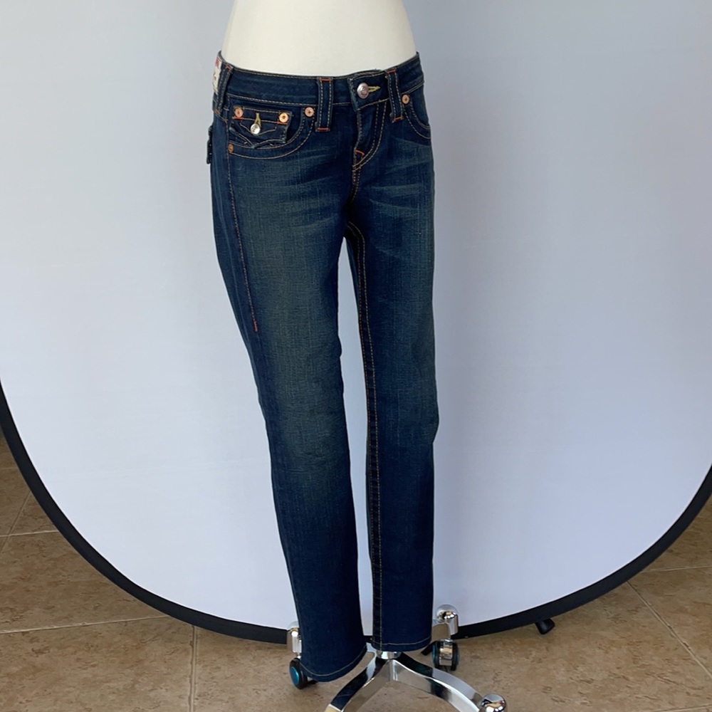 Like New True Religion Jeans Stretch 28 W - Picture 12 of 16